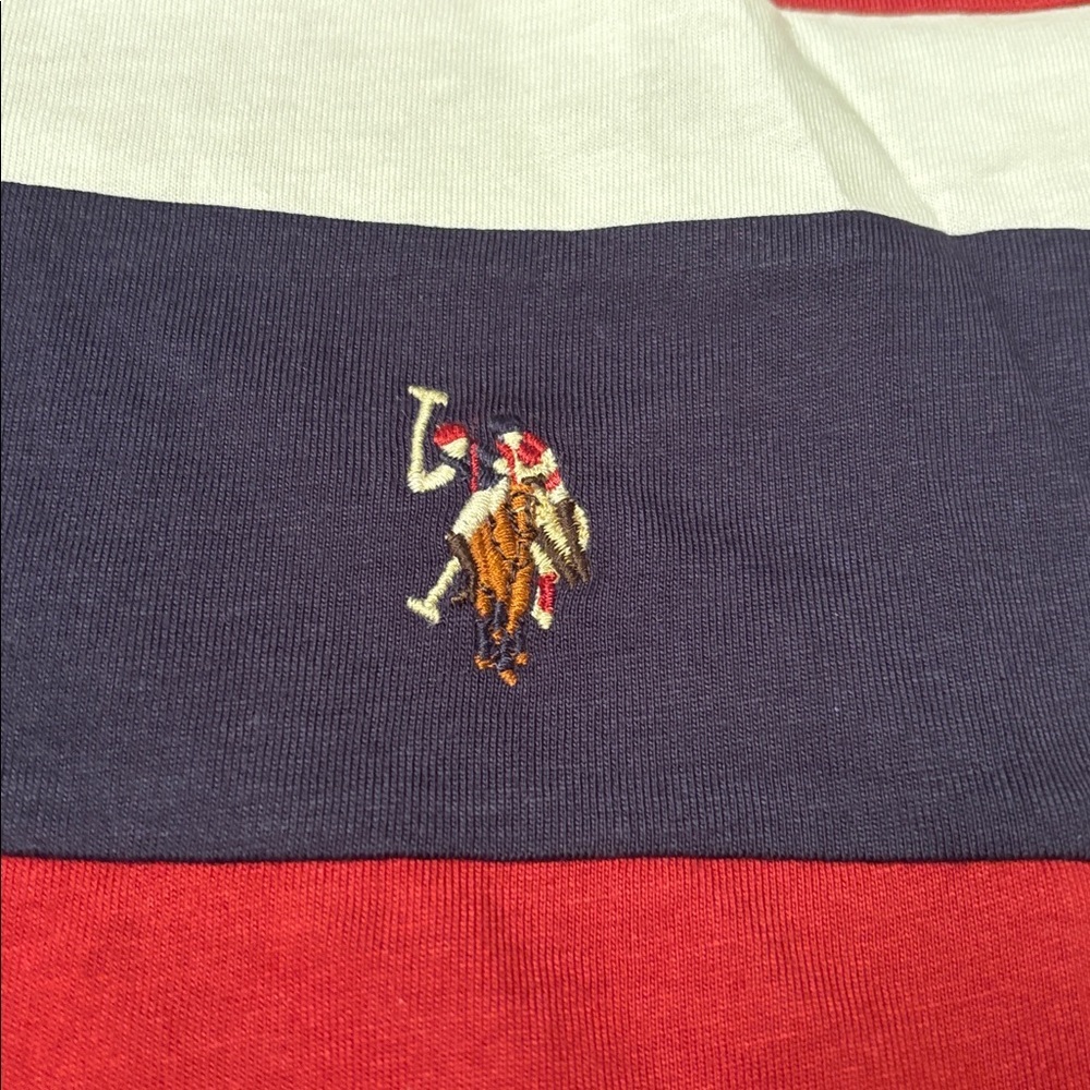 U.S.Polo Red and Navy Men's cotton - Picture 3 of 5